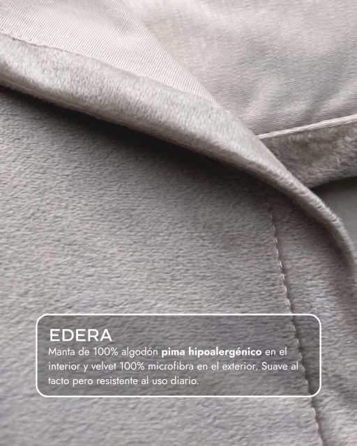 Our personal favorite: EDERA. Parte de la última colección Terra, Edera combina elegancia, suavidad y frescura apta para cualquier estación del año.
